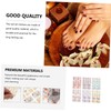Healeved 6sheets Nail Art Stickers Press Nails French Tip Guide