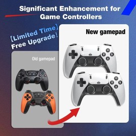2025 New Video Game Controller Console, Unlimited Play of 20,000+ Games, Childhood Classic Games, 4K HDMI Output, Wireless Joystick and Game Emulator, Arcade Retro Arcade，game stick 4k pro