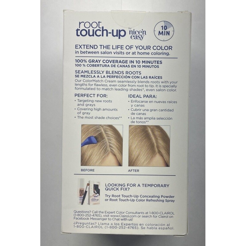 Clairol Root Touch-Up Permanent Color Dark Blonde Shades 7 NEW!