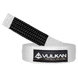 Vulkan Fight Company Brazilian Jiu Jitsu, BJJ Belt for Martial Arts Sports, White, A0