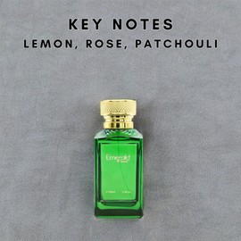 Fine Perfumery Emerald Oud - Warm Spicy Scent with Rose and Oud - Perfumes for Women and Cologne for Men - Mens Cologne - 3.4 oz EDP Spray