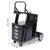 ZAWAYINE 4 Drawer Cabinet Welding Cart, Heavy Duty Welder Carts