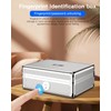 AICase Biometric Fingerprint Storage Box Portable Money Jewelry Safe Combination