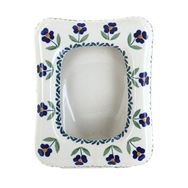 Blue Rose Polish Pottery Sunshine Grotto Frame