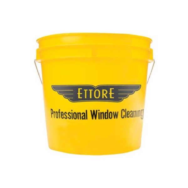 Ettore 82222 3.5 Gallon Yellow Window Washing Bucket