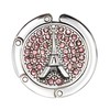Bestdays Handbag Eiffel Tower Accent Table Hook Purse Hanger (Pink)