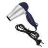 Lightweight Foldable Mini Hair Dryer Portable Adjustable Blow Dryer Silver