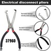SecureElastic Electrical Disconnect Pliers 37960, Electrical Connector Separator 13120, 8in