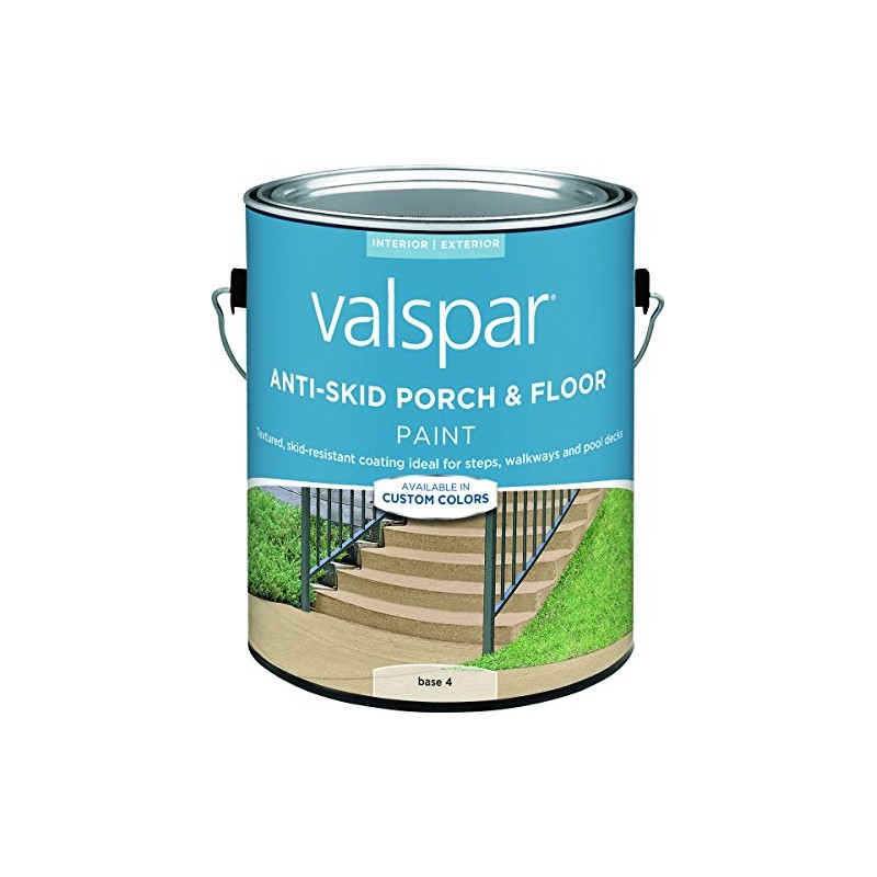 Valspar 82033 Tint Base 4 Concrete & Masonry Anti-Skid Floor