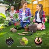 Avilia Basket with Gardening Tools – Complete Set with Rake