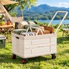Heavy Duty Folding Storage Cart for Home & Outdoor Use