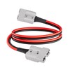 ELFCULB Anderson Connector Cable,10AWG 2FT 50Amp Anderson Battery Quick Connect