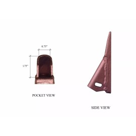 Gannon, Case/Cat/Deere 5 Gannon Box Teeth - 8075 or 1 3/4 - Crimp on Teeth