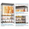 Ulif H4 Plus Portable Closets, 4-Tier Clothes Garment Rack for