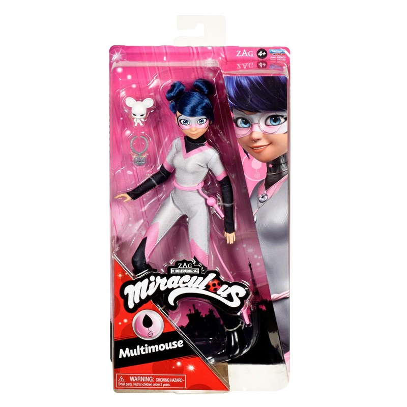Bandai México Ladybug Multi Mouse Muñeca Artículada para Niñas Fashion