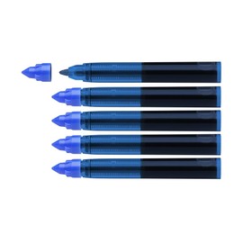 Schneider Schneider 185403 Rollerpatrone One Change (für Tintenroller One Change, 1x 5 Stück, dokumentenecht, nicht löschbar) blau