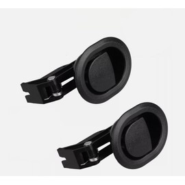 VIQAEKK Recliner Replacement Parts Pull Handle, Repair Recliner Mechanism Parts Compatible with Most Furniture of Recliner Sofa Couch Chair, 3.5" x 3" Handle Size (2-Sets)