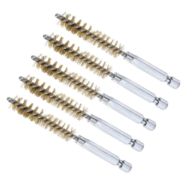 CoCud Bore Brush, 11mm Dia 4 Inch Length, Brass Cleaning