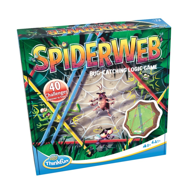 Think Fun Spiderweb: A Bug-Catching Logic Game for Ages 8+