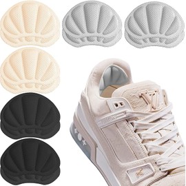 JUTOSU Heel Pad, Cushion Pad, Heel Protection Pad, Shoe Heel Protection Pad, Anti-Slip Pad, Anti-Slip Prevention, Anti-Slip, Size Adjustment, Shock Absorption, Heel Repair, Shoe Repair, Heel Protection, Pain Relief, Heel Slip Prevention Cushion, Heel Cus
