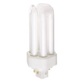 Satco (Pack of 25) S8344, 4100K 18-Watt GX24q-2 Base T4 Triple 4-Pin Tube for Electronic and Dimming Ballasts, Compact Fluorescent Bulb