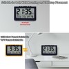 Foxwrta Large Digital Wall Clock Battery Operated,Desk Clocks with Indoor