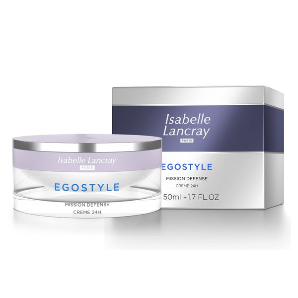 Isabelle Lancray Egostyle Mission Defense Face Cream with Hyaluronic Facial Care for More Freshness and Elasticity Anti-Age Cream 50 ml