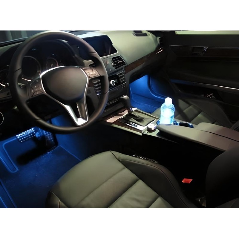 iJDMTOY 3-SMD LED Cup Holder, Glove Box, Ashtray Accent Lighting