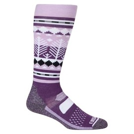 Burton Women's Performance Midweight Snowboard Socks (US, Alpha, Small, Medium, Regular, Regular, Snowy Peaks)