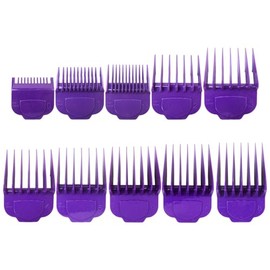 2025 DEARCOOL for Andis Master Clipper Accessories - 10 Magnetic Cutting Guards 1/16", 1/8", 3/16", 1/4", 3/8",1/2", 5/8", 3/4", 7/8", and 1 - for All Professional Haircutting Needs