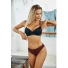 FINETOO 6 Pack Women’s Seamless Hipster Underwear No Show Panties