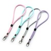 trage.band® Short Adjustable Wrist Strap with Carabiner Hook, 4 Bright