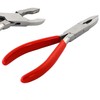 OdontoMed2011 5 inch Loop Closing Pliers - Red Handles ODM