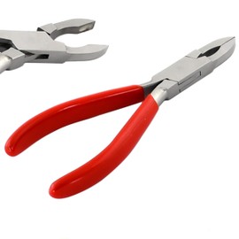 OdontoMed2011 5 inch Loop Closing Pliers - Red Handles ODM