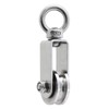 heyous U Type Swivel Pulley 304 Stainless Steel Duplex Bearing