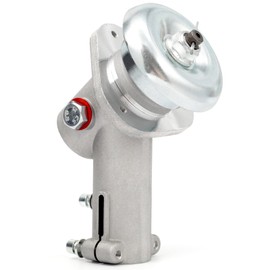 Gear Case Assy with Trimmer Adapter Plate Replacement for Echo Cord Trimmer and Brush Cutter Part P021008182, Gear Head Gear Box/Case Replacement for Shindaiwa String Trimmer (25 Diameter Squaer Hole)