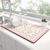 Rnivvi Dish Drying Mat for Kitchen Counter, 12 x 19"