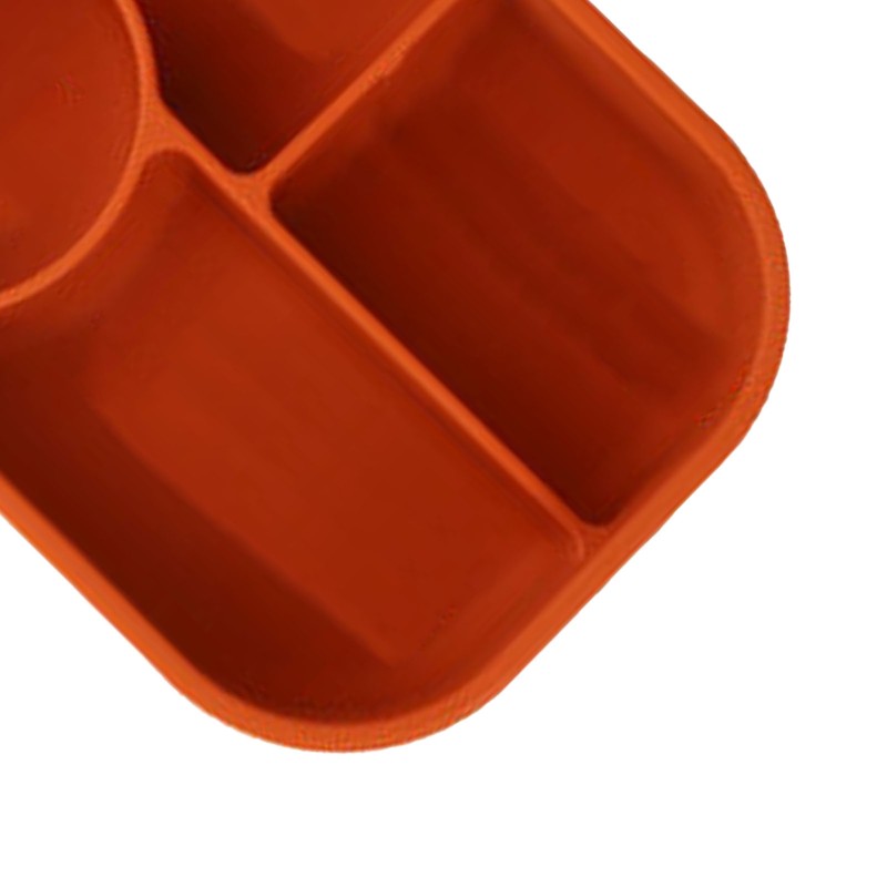 Silicone Lunch Box Microwave Safe Reusable Leakproof Food Storage Container