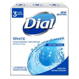 White Antibacterial Bar Soap