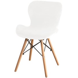 Bar Stool Chair Slipcover,Velvet Dining Chair Cover, Washable Anti-Slip Curved Back Accent Chair Slipcover Modern Mid Century Chair Cover for Living Room Furniture Bar Universal Size (Color : #6, Si