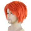 IMEYLE Orange Wig Short Ginger Wig Ginger Cosplay Costume Wig