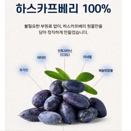 Poland Haskap Berry Powder c3g Freeze-dried Haskap Berry Powder Tea 100% Benefits Dogwood Berry Anthocyanin / 폴란드 하스카프 베리분말 c3g 동결건조 하스카프베리 가루 파우더 차 100%효능 댕댕이나무열매 안토시아닌