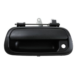 TRQ Tailgate Handle Black Compatible with 2000-2006 Toyota Tundra