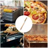 Pizza Oven Brush with Scraper Long Handle 55.5cm / 21.9inch