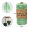 OurTop Premium Macrame Yarn Set of 3, 3 mm x