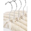 Whitmor Canvas Padded Hanger Shirt / Blouse Hangers, Set of