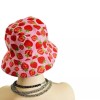 Unbranded Pink Strawberry Print Bucket Hat