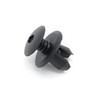 VVO Fasteners Plastic Interior Carpet and Upholstery Fastener Clip, Black