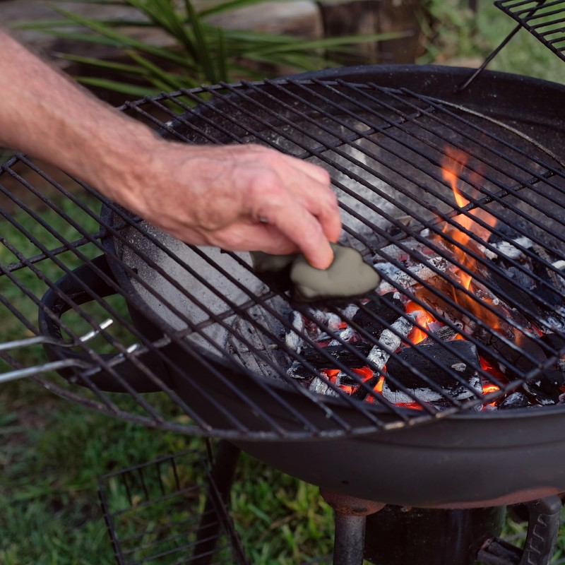 IDEA HOME Grill Sponge, Black, 13x7x5 cm