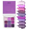 Eyeshadow Eyeshadow Palette with 9 Colors Matte and Glitter, Waterproof